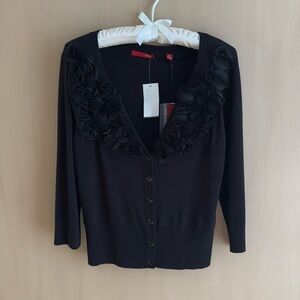 Cyrus black button cardigan, Size PS, new with tag